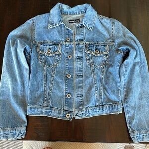 Jean Jacket from Aspen Boutique PE 101, size kids large, women’s Xs